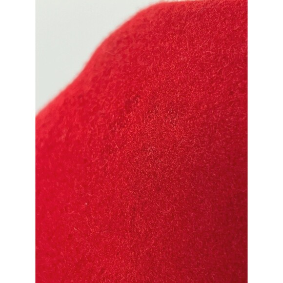 Vtg MERONA Women's Plus Size 24-26W Wool Peacoat Double Breasted Red Winter Warm - Picture 11 of 11